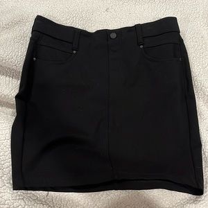 Black Liverpool mini skirt size 6/28